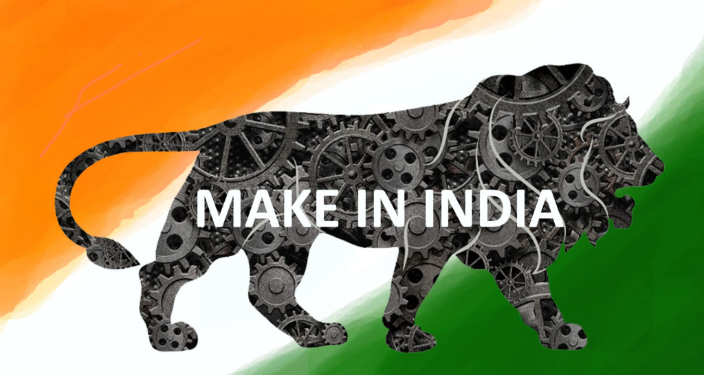 Official Logo of Make in India campaign