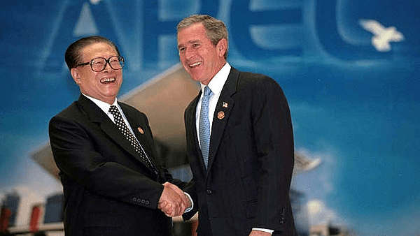 Revoke China MFN: Jiang and Bush