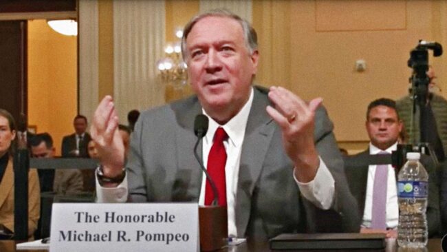 Pompeo EV Hearing