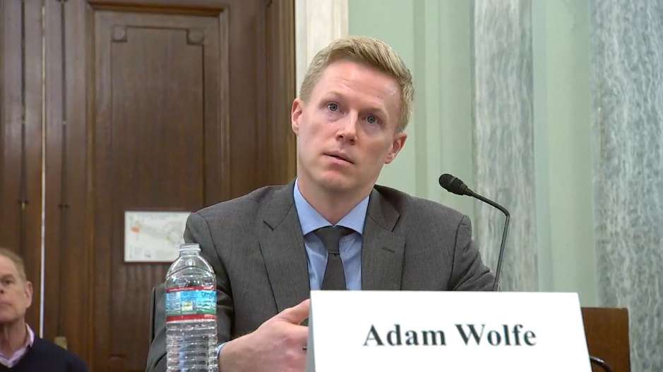 Adam Wolfe, an economist with Absolute Strategy Research in Connecticut, speaking to the U.S. China Economic & Security Review Commission