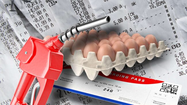 Gas, Eggs, and Airline Tickets Rose Over 30% During Inflation Spike. Tariffs Had Nothing To Do With It.