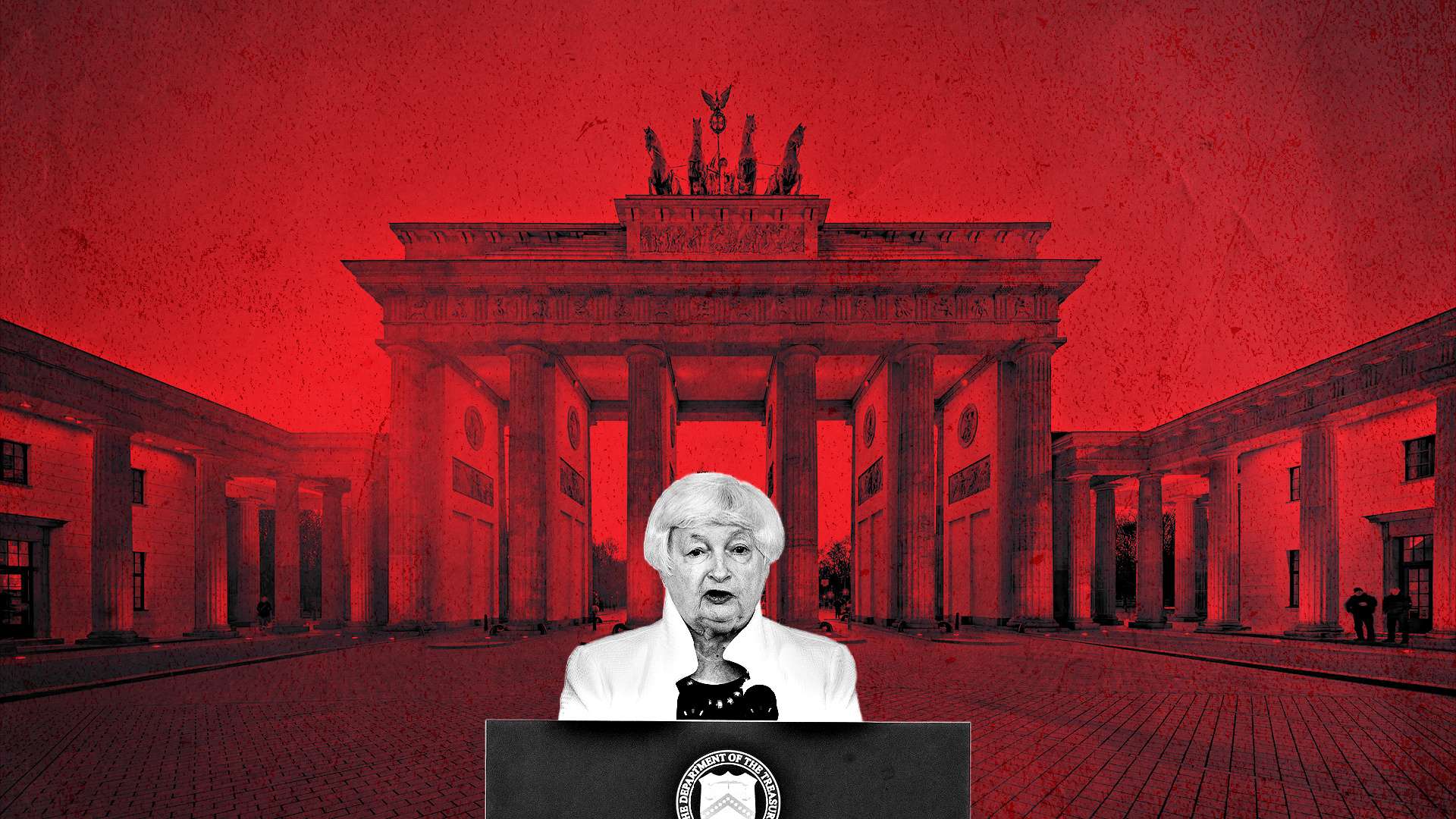Yellen Discusses China in Germany