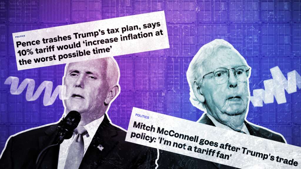 McConnell and Pence Trash Trump Tariffs, But the Data Proves Them Wrong