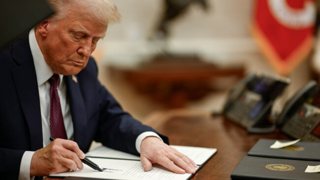 President_Donald_Trump_signing_executive_orders Trump’s Reciprocal Tariffs Memo: Uncertainties and Key Questions